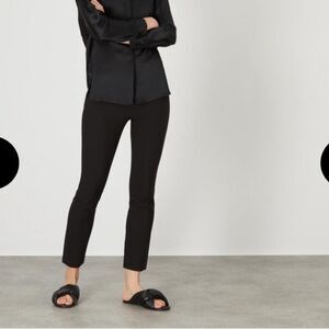 Vince Size extra small black pull on ankle length pull on pants leggings